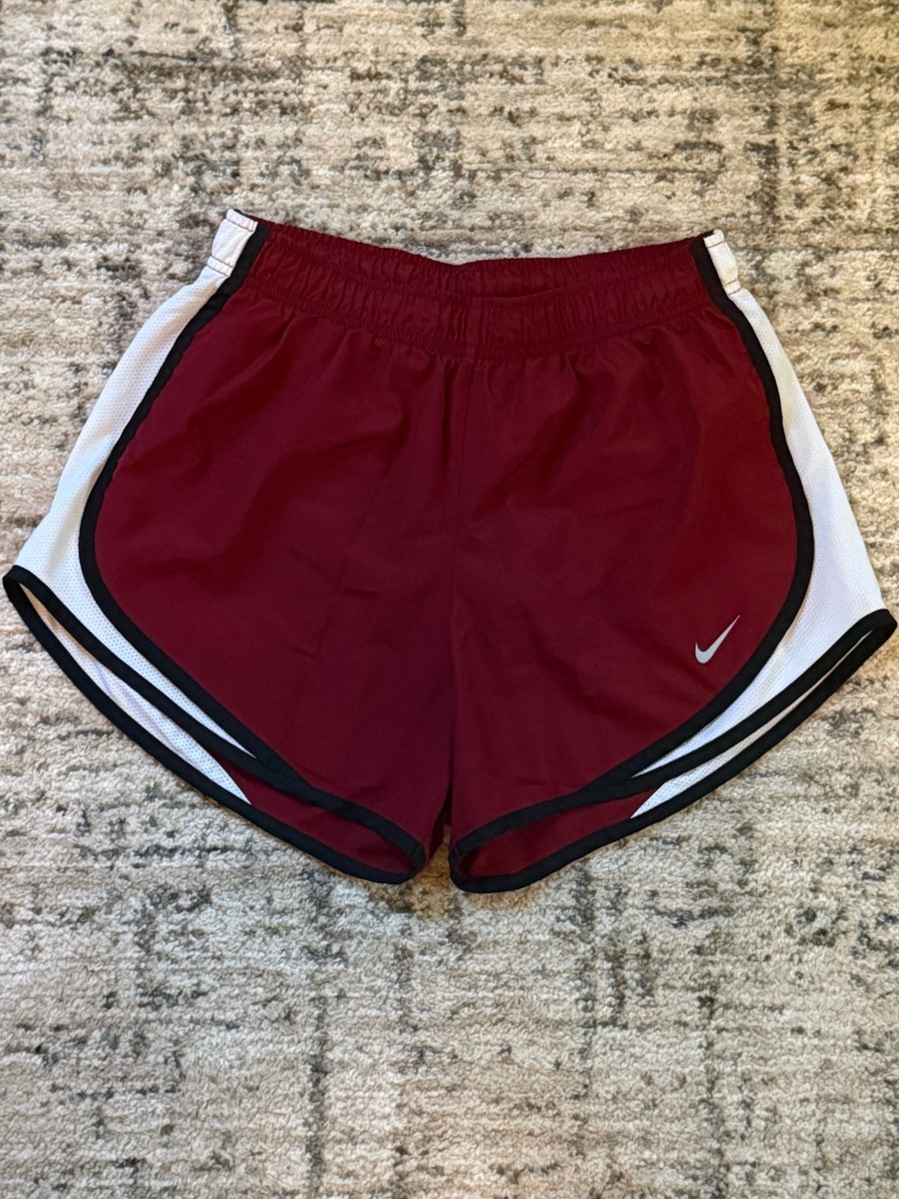 Nike Women's Maroon Dri-Fit Shorts | M